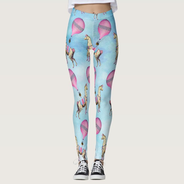 Leggings Guêtres de lama de vol (Devant)