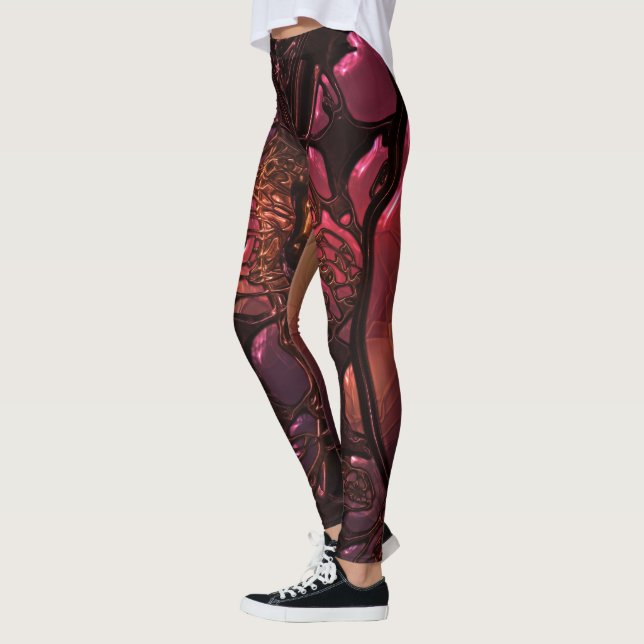 Leggings Guêtres de lave fondue de Naturewear (Gauche)