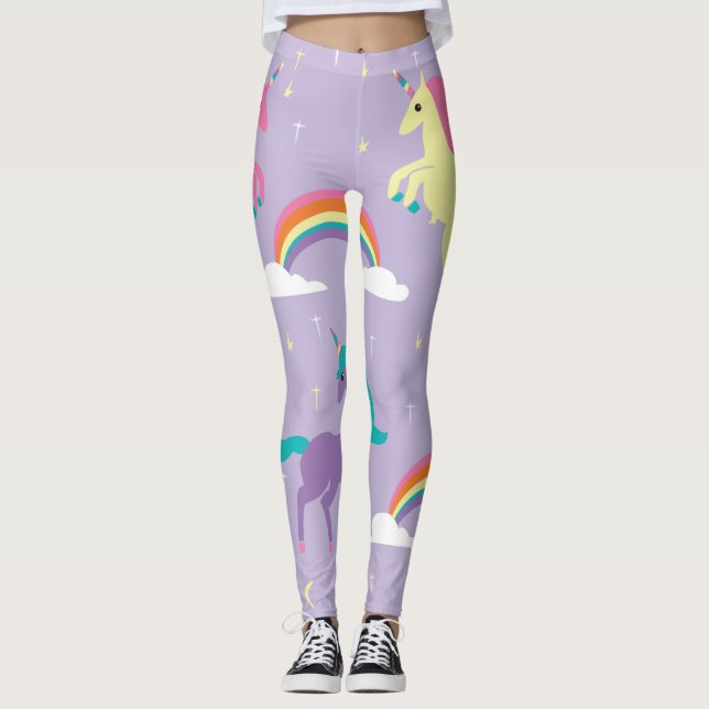 Leggings Guêtres de licorne | ABDL DDLG | Baby4Life (Devant)