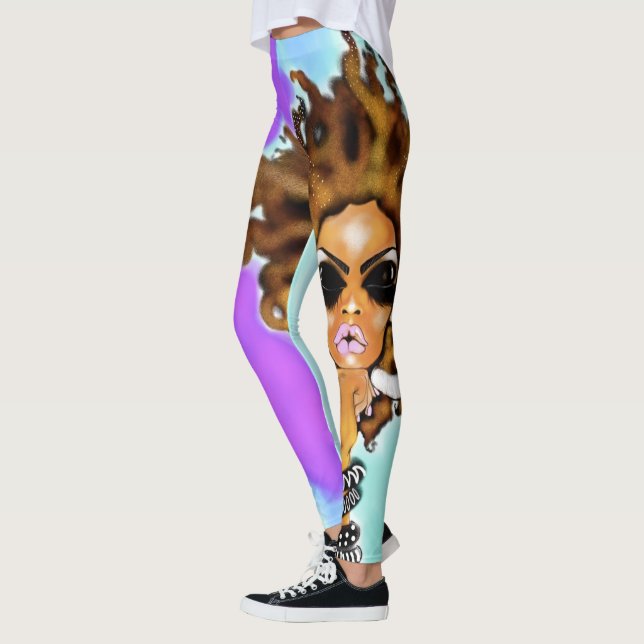 Leggings Guêtres de lionne (Gauche)