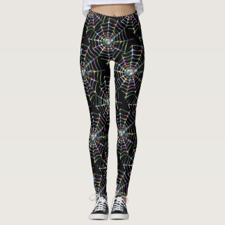 Leggings Guêtres de motif d'araignée et de Web