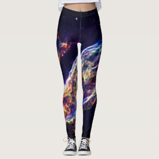 Leggings guêtres de nébuleuse de voile