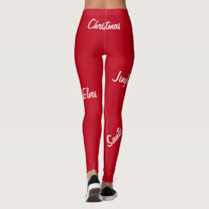 Leggings Guêtres de Noël