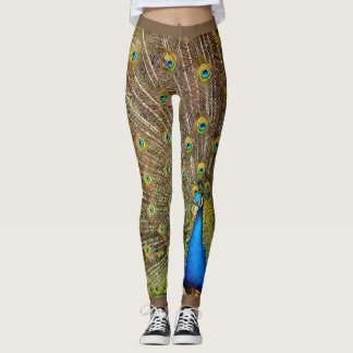 Leggings Guêtres de paon