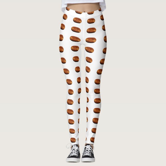 Leggings Guêtres de patate chaude (Devant)