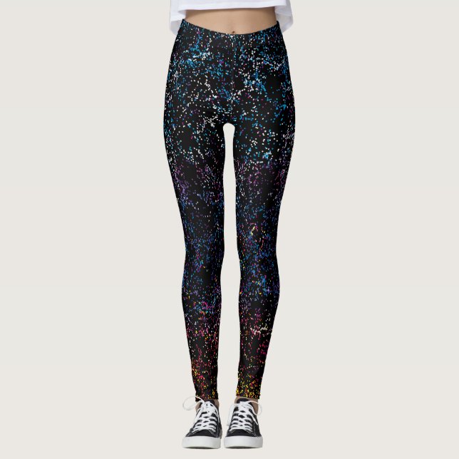 Leggings Guêtres de PATRON de matière foncée (Devant)