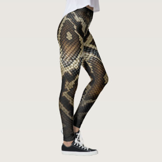 Leggings Guêtres de peau de serpent