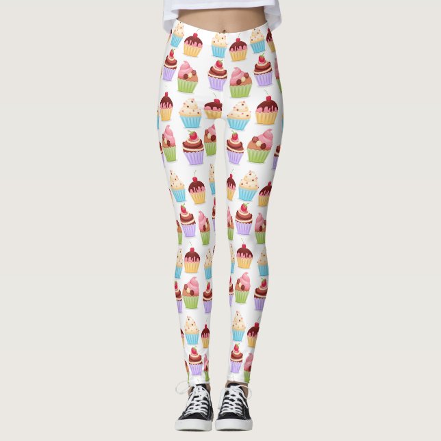 Leggings Guêtres de petit gâteau (Devant)