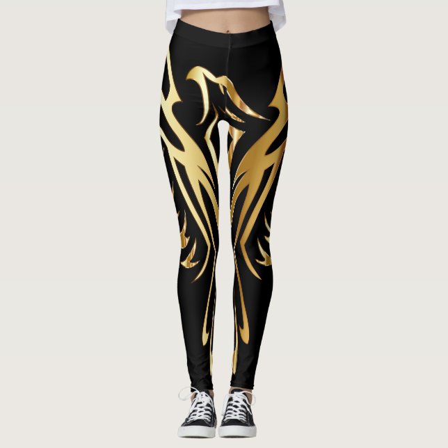 Leggings Guêtres de Phoenix (Devant)