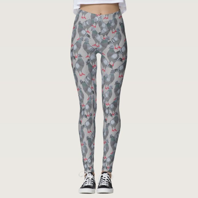 Leggings Guêtres de pigeon (Devant)