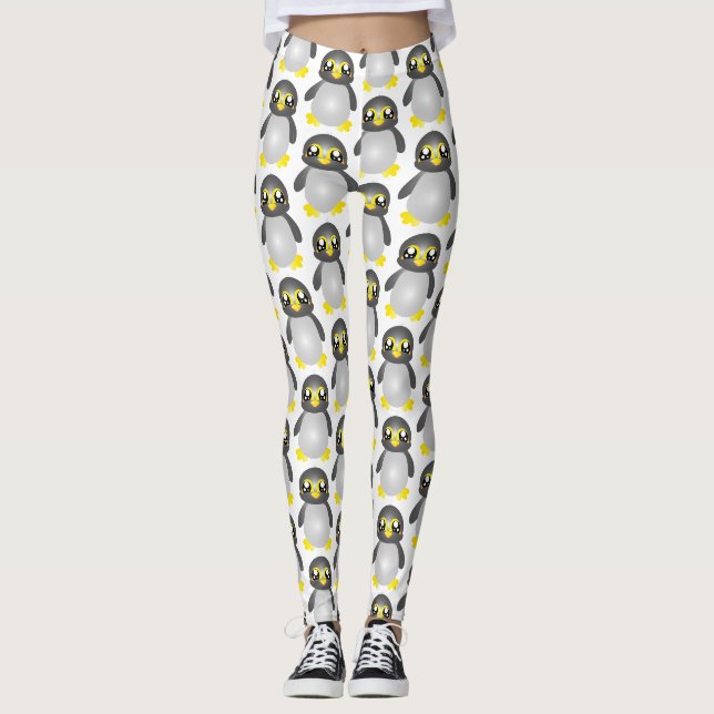 Leggings Guêtres de pingouin (Devant)