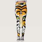 Guêtres de poster de animal de tigre de bande