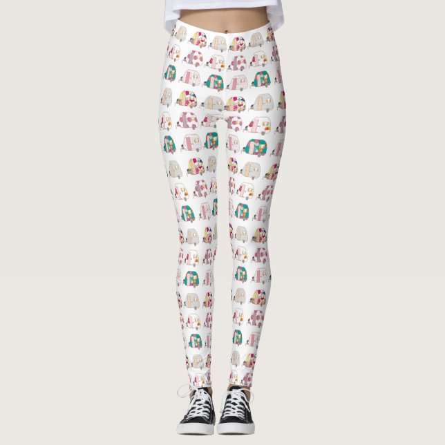 Leggings Guêtres de profondément satisfait (Devant)