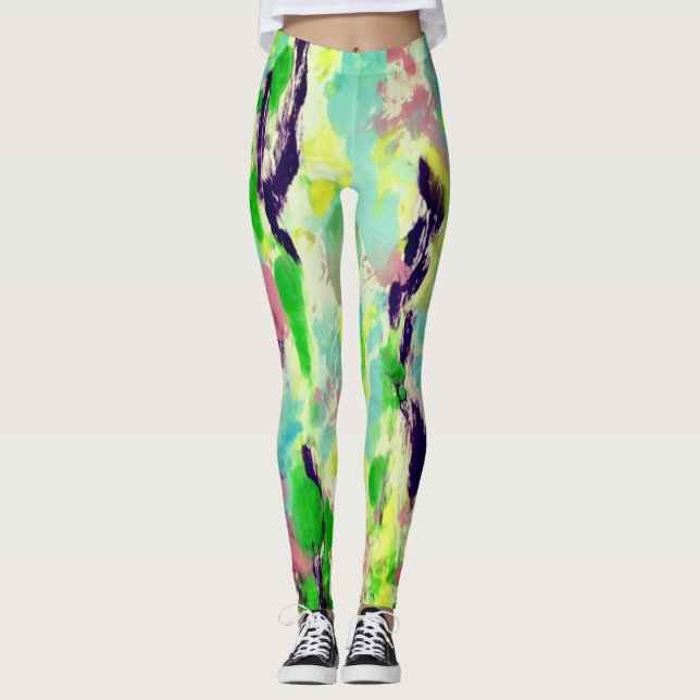 Leggings Guêtres de ressort (Devant)