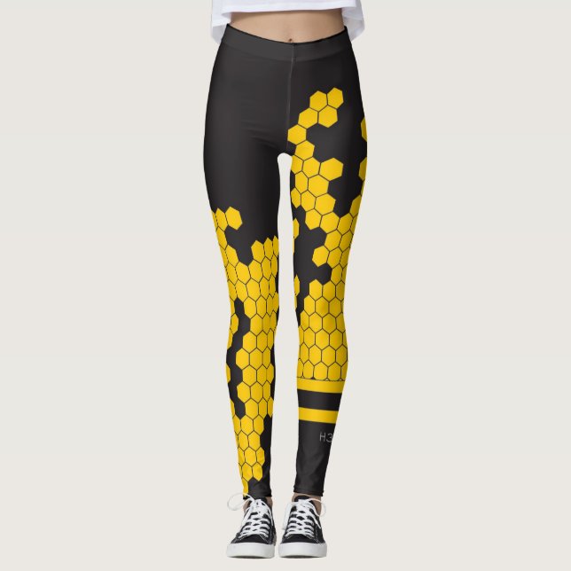 Leggings Guêtres de ruche (Devant)
