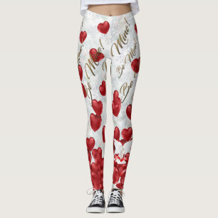 Leggings Guêtres de Saint-Valentin
