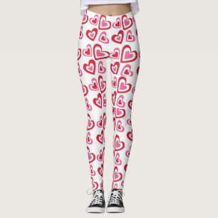 Leggings Guêtres de Saint-Valentin