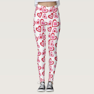 Leggings Guêtres de Saint-Valentin