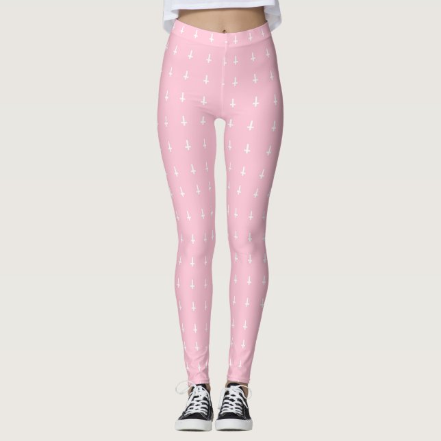 Leggings Guêtres de Satan de grêle (Devant)