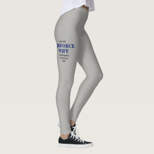 LEGGINGS GUÊTRES DE SPANDEX DE "ÉPOUSE DE L'ARMÉE DE L'A