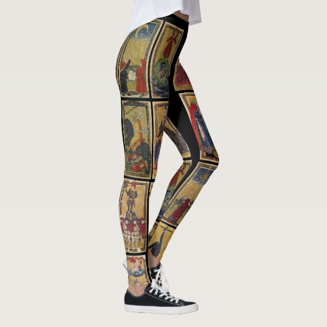 Leggings Guêtres de tarot de Gringonneur (Droite)