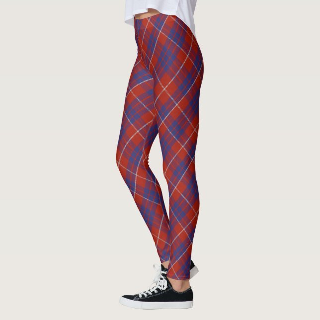 Leggings Guêtres de tartan de Hamilton (Gauche)