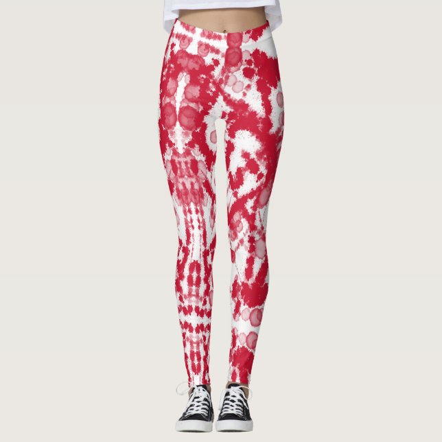 Leggings Guêtres d'éclaboussure de sang (Devant)