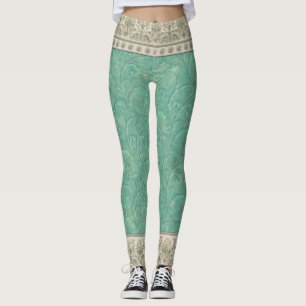 Leggings Guêtres décoratives de jade