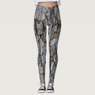 Leggings Guêtres d'écorce d'arbre