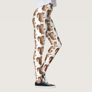 Leggings Guêtres d'écureuil