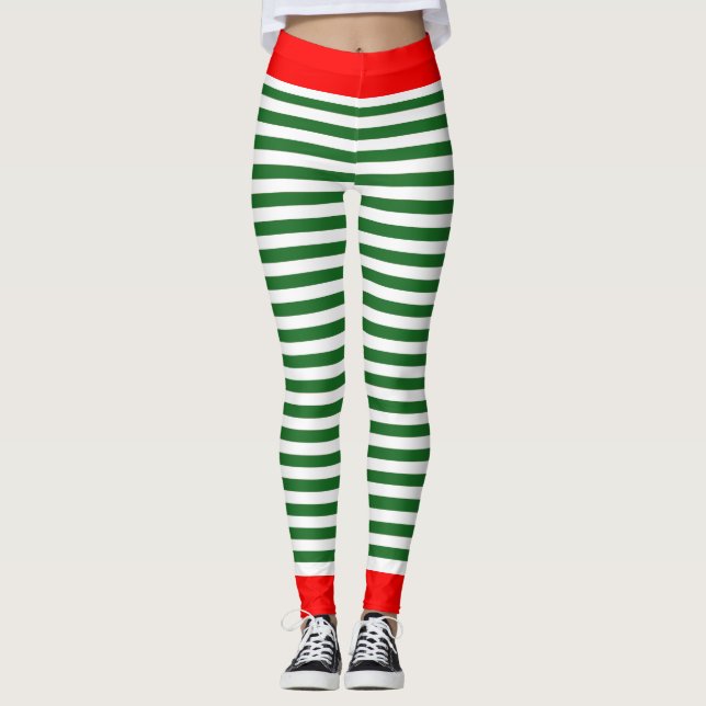 Leggings Guêtres d'Elf de vacances - pantalon de costume (Devant)