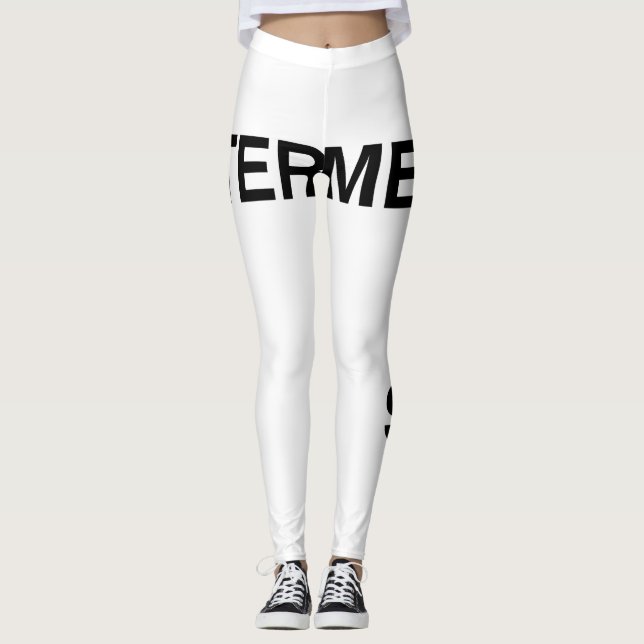 Leggings Guêtres d'ELVIS de PASTÈQUE (Devant)