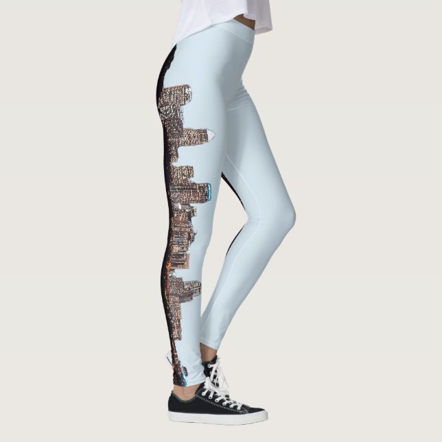 Leggings Guêtres d'horizon de Charlotte (Droite)