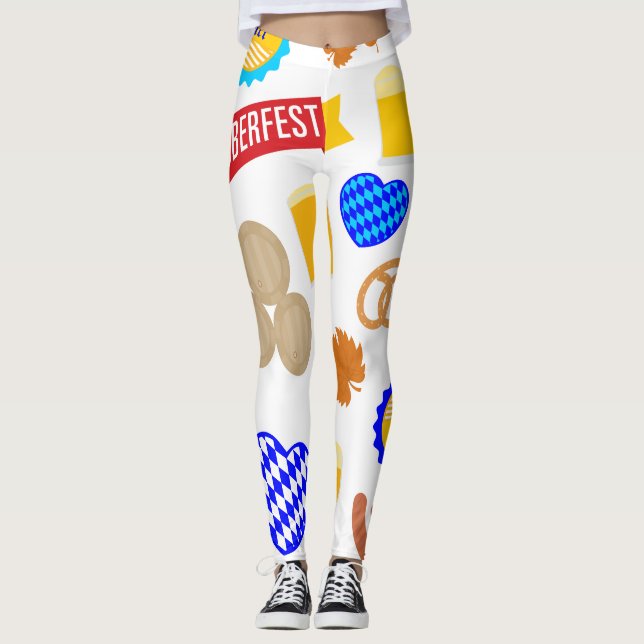 Leggings Guêtres d'Oktoberfest (Devant)