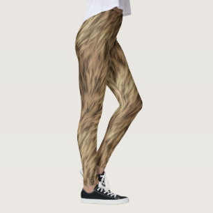 Leggings Guêtres d'options d'image de la fourrure 2A-2B
