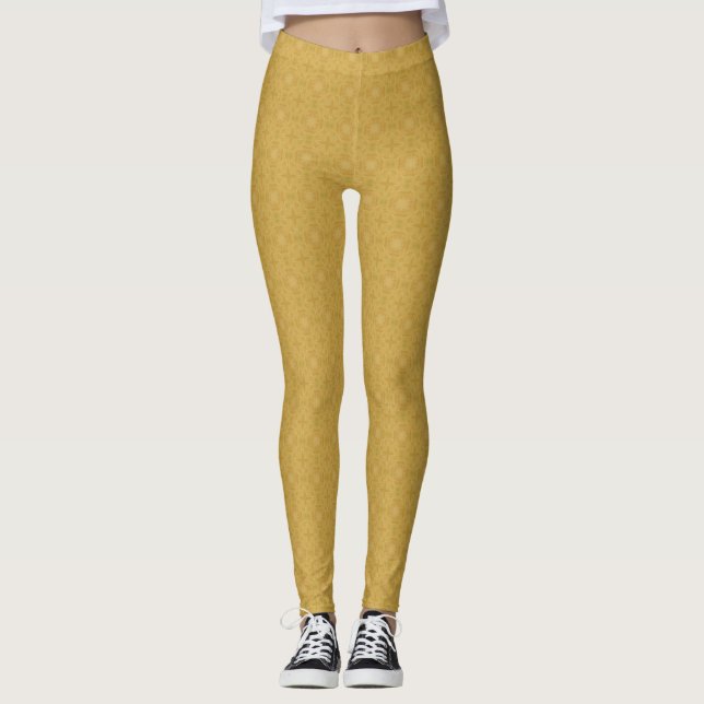 Leggings Guêtres d'or de récolte (Devant)