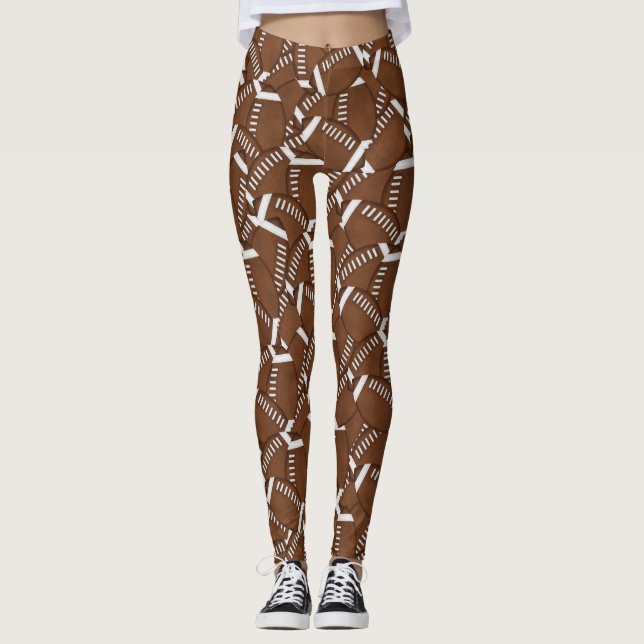 Leggings Guêtres du football (Devant)