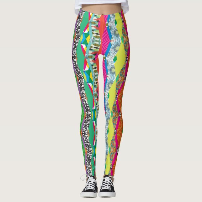 Leggings Guêtres d'université de Wade (Devant)