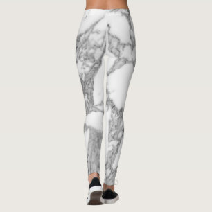 Leggings Guêtres en pierre de marbre blanches pour le