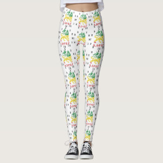 Leggings Guêtres éthiopiennes de lion
