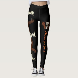 Leggings Guêtres faites sur commande d'alpaga