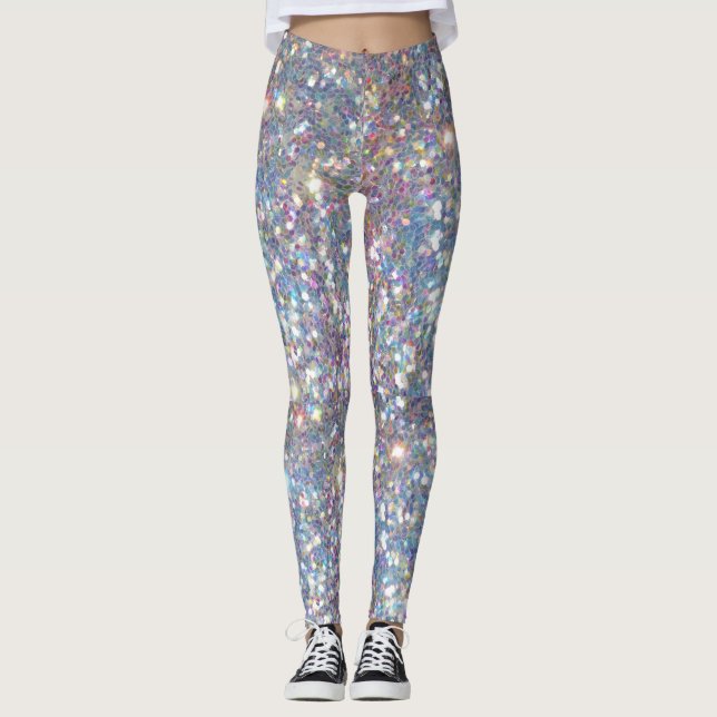 Leggings GUÊTRES fascinantes d'impression de parties (Devant)