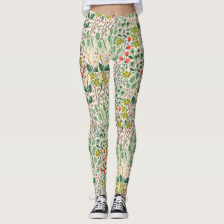 Leggings Guêtres florales de yoga