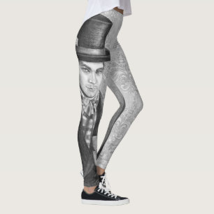 Leggings Guêtres folles Alice de chapelier partout au pays