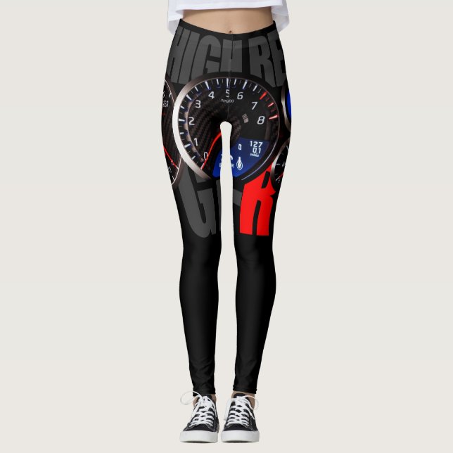 Leggings Guêtres GTR de mesure par haut Rev (Devant)