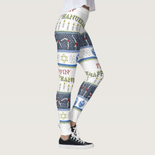 Leggings Guêtres heureuses de "chandail" de Flippin