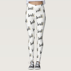 Leggings Guêtres imprimées par jeune mariée