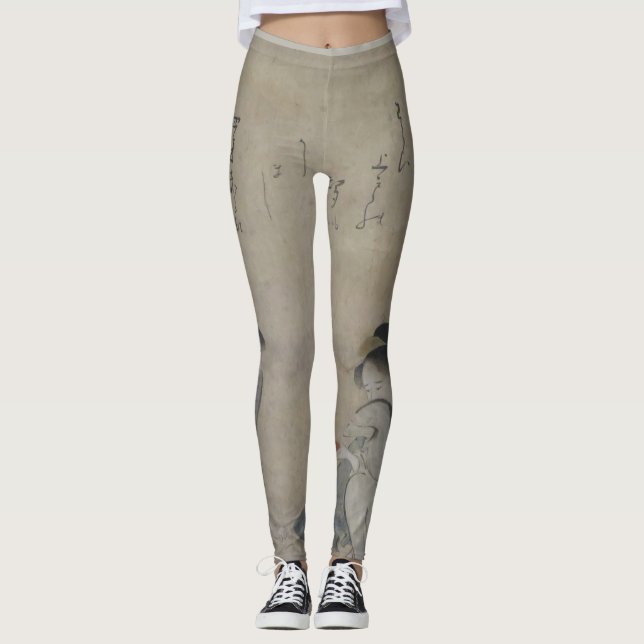 Leggings Guêtres IMPRIMÉES TROIS FEMMES IVRES (Devant)