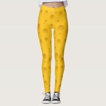 Guêtres jaunes drôles d'impression de motif de