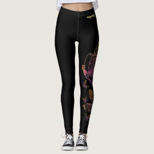 Leggings Guêtres lunatiques de libellule